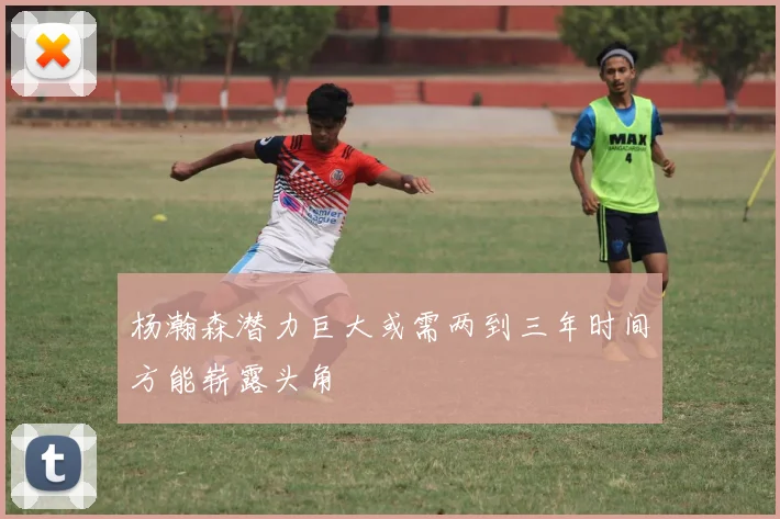 杨瀚森潜力巨大或需两到三年时间方能崭露头角